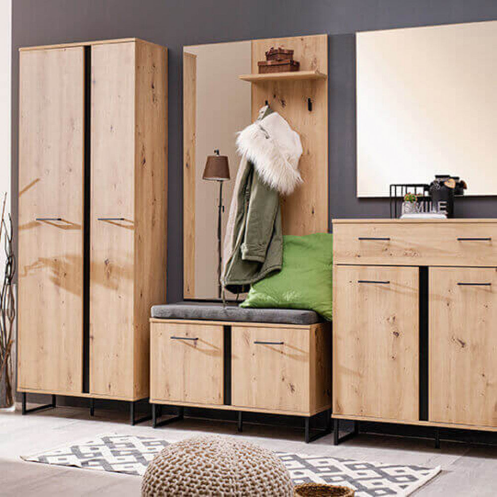 11008257 ingresso sardinia  rovere artigiano e nero