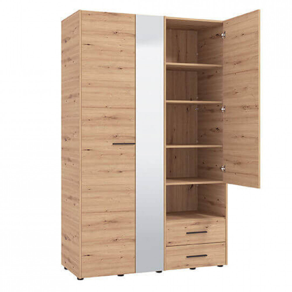 11008262 Leon oak artisan wardrobe