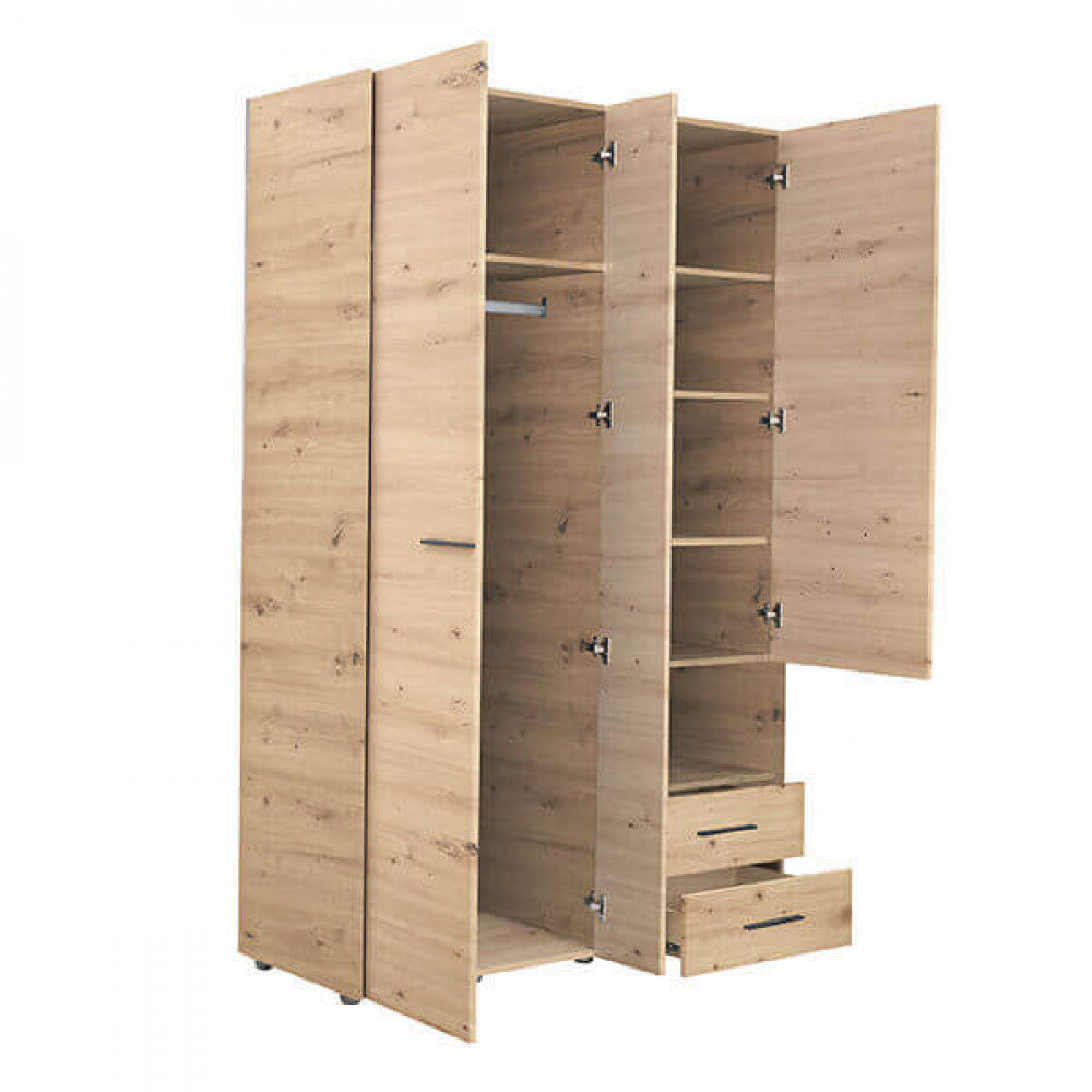 11008262 Leon oak artisan wardrobe