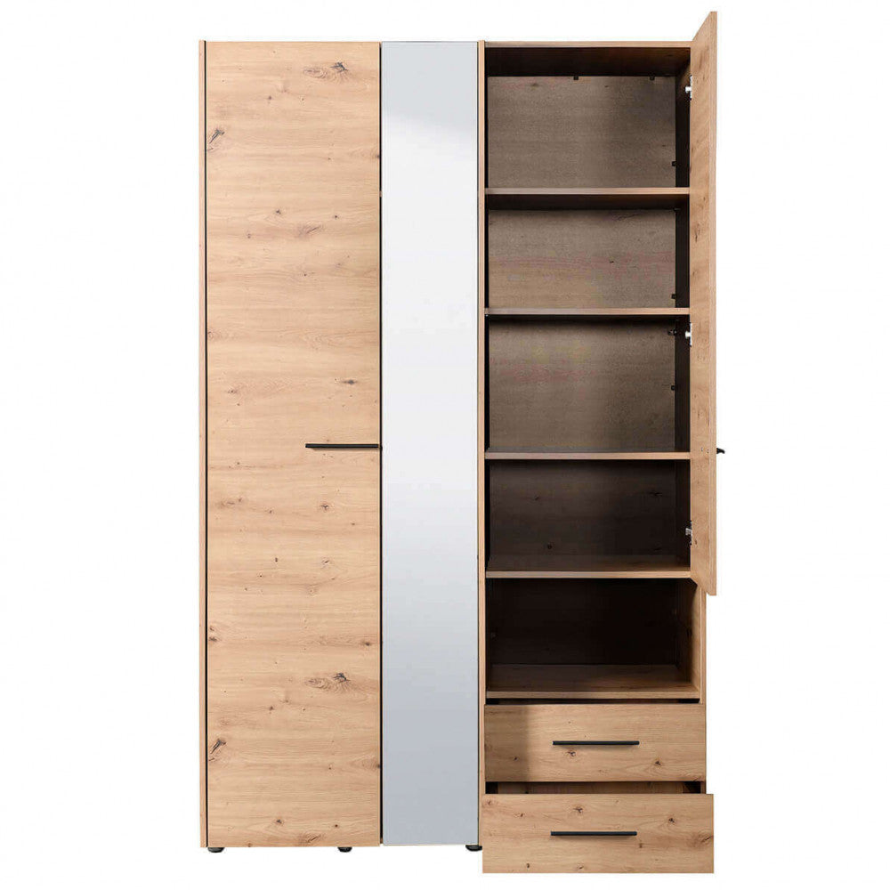 11008262 Leon oak artisan wardrobe