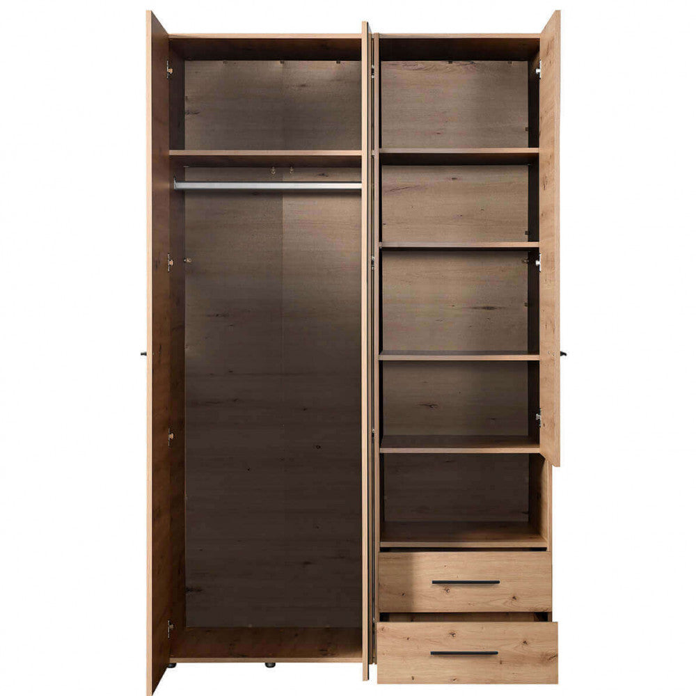 11008262 Leon oak artisan wardrobe