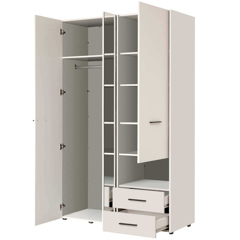 11008264 matte white Leon wardrobe