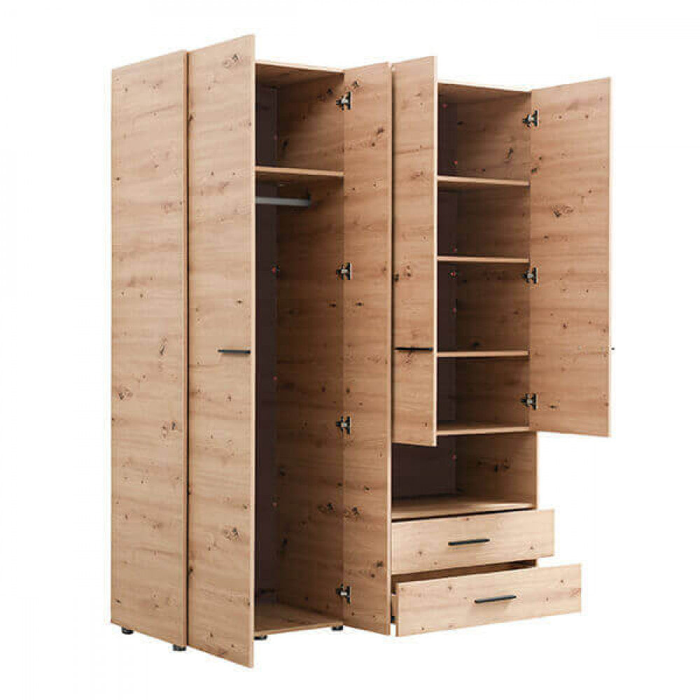 11008265 Leon oak artisan wardrobe