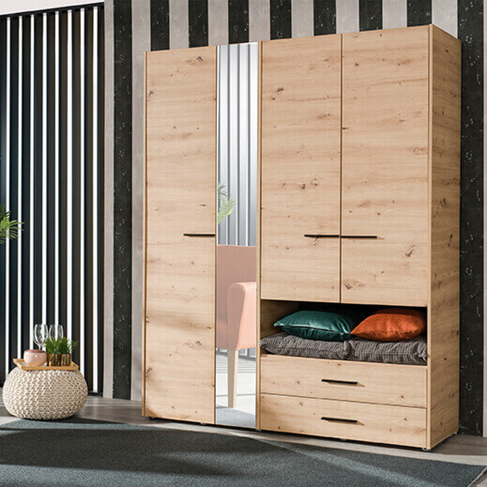 11008265 Leon oak artisan wardrobe