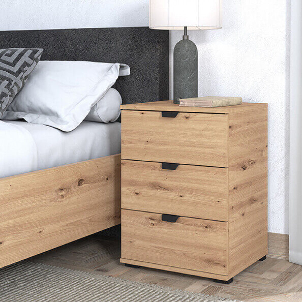 11008314 Duero artisan oak bedside table