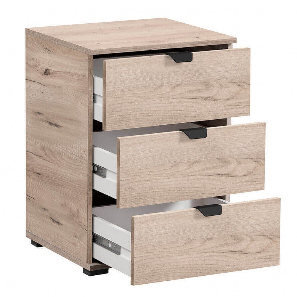 11008315 comodino duero rovere grigio