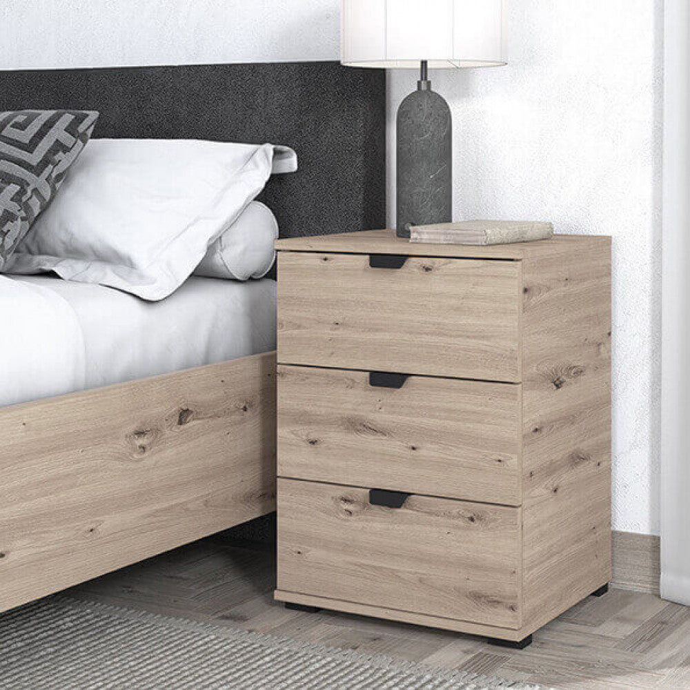 11008315 Duero grey oak bedside table