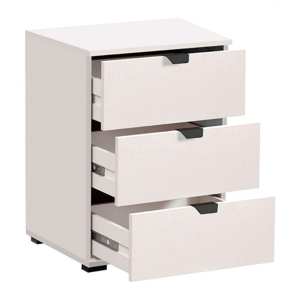 11008316 comodino duero bianco opaco