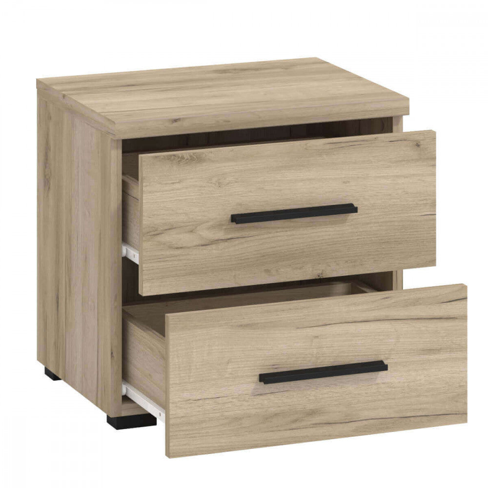 11008350 comodino dado rovere grigio