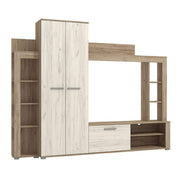 11008878 soggiorno talin rovere grigio e rovere bianco