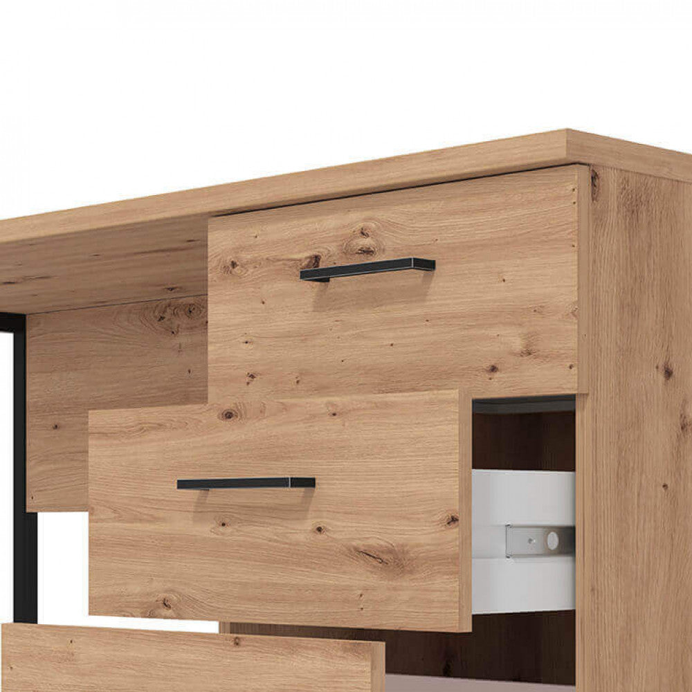 11011194 computer desk sardinia rovere artigiano