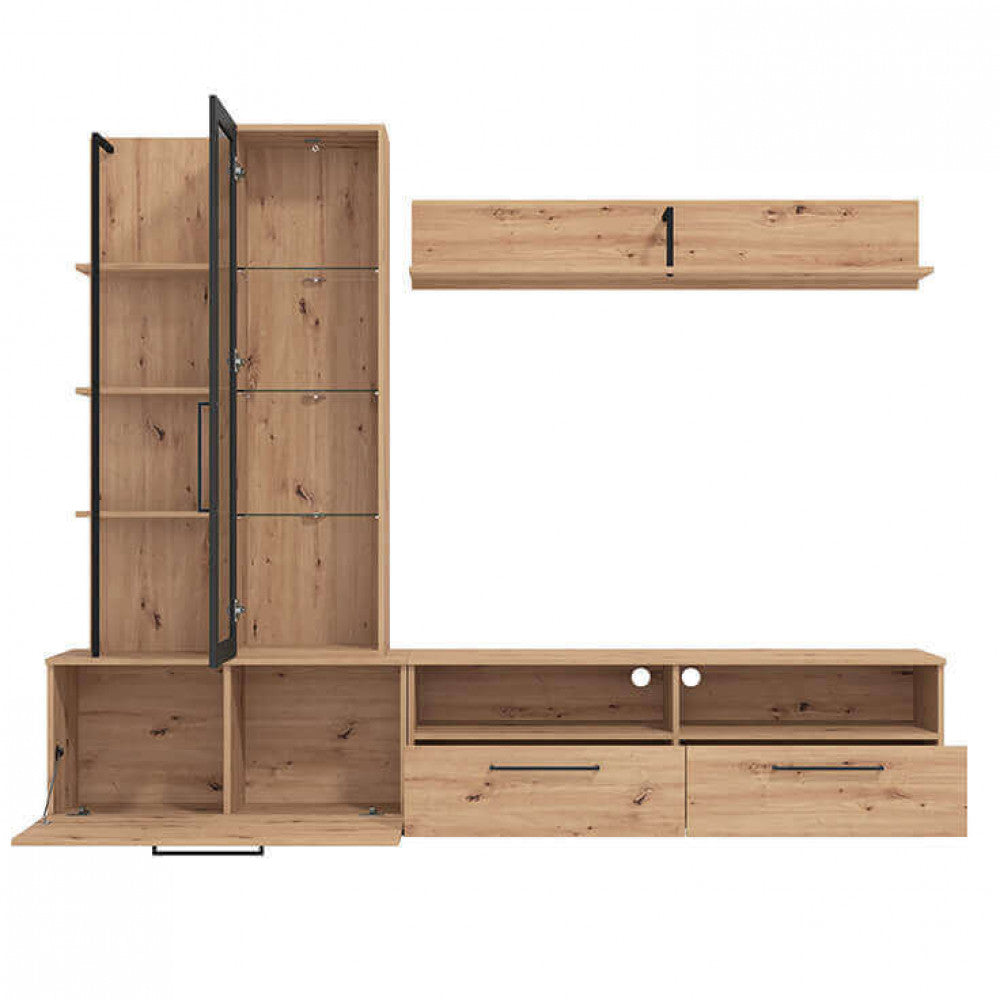 11011203 soggiorno flores rovere artigiano