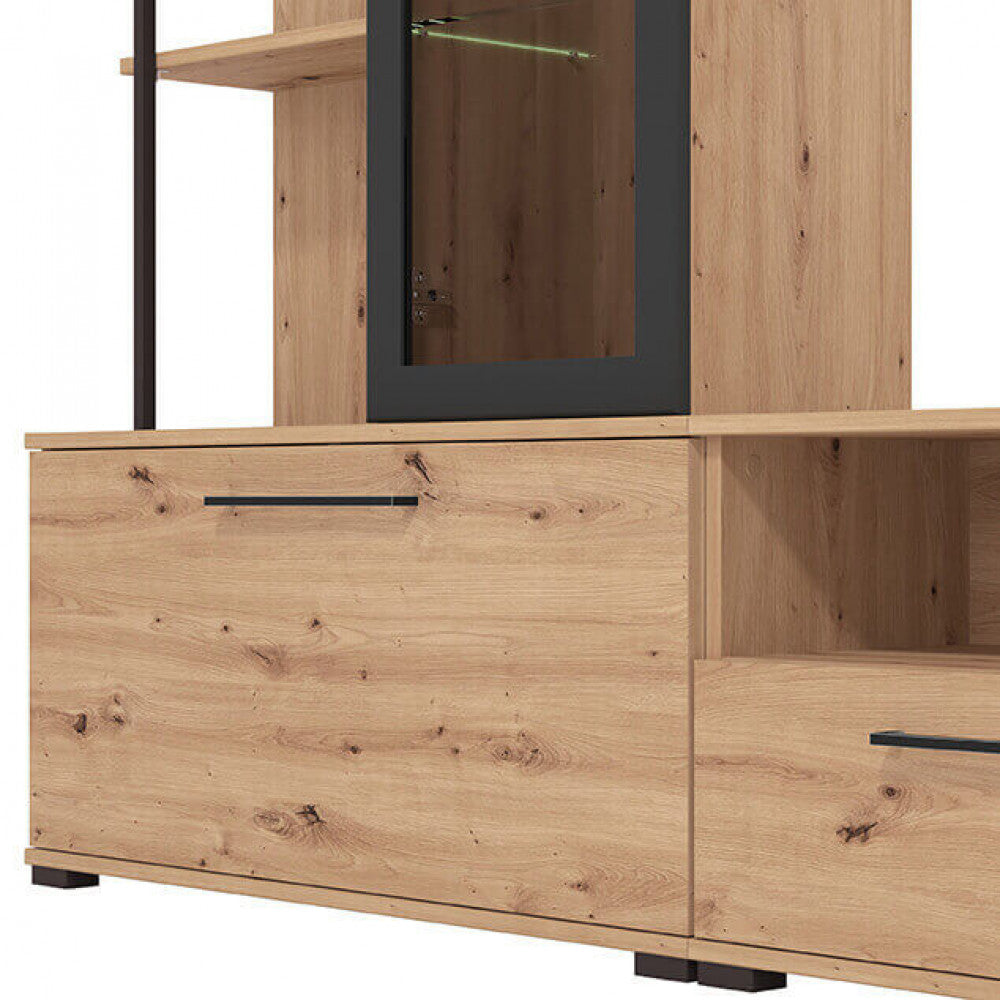 11011203 soggiorno flores rovere artigiano