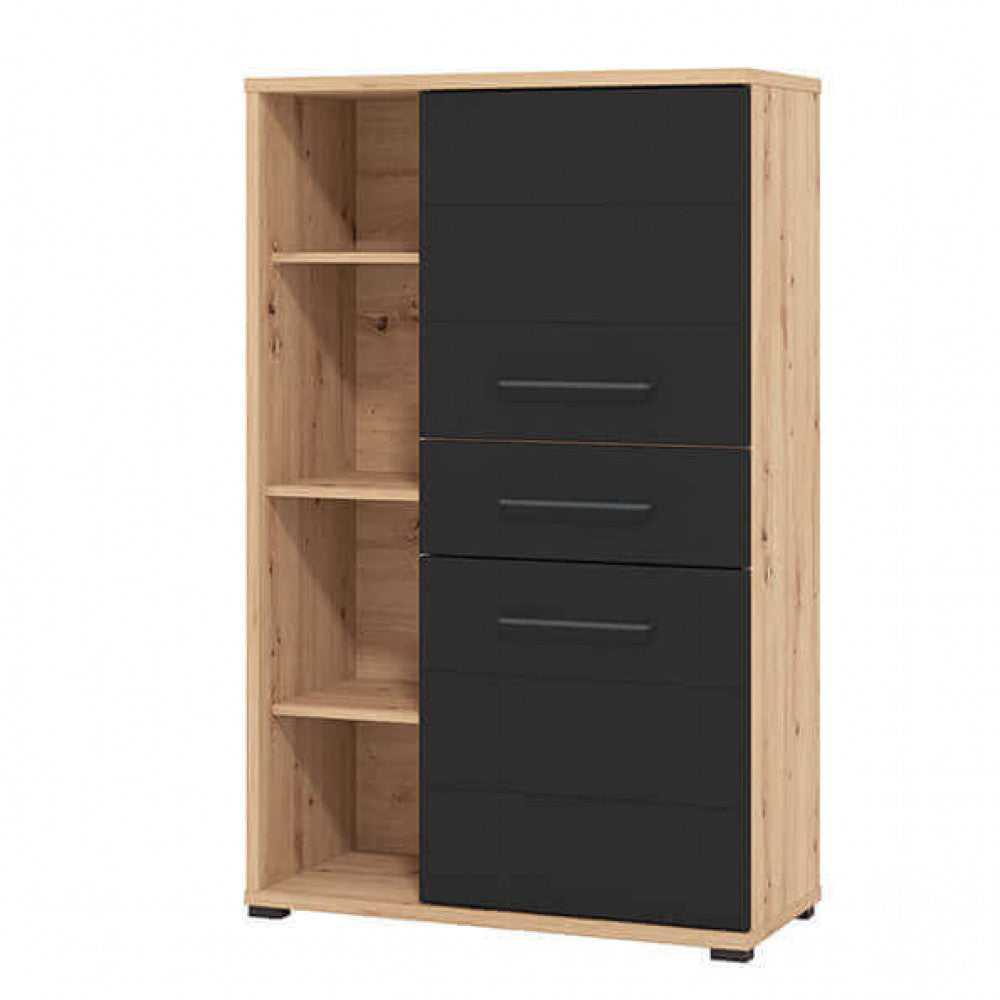 11011473 vetrina lusitania rovere artigiano e nero