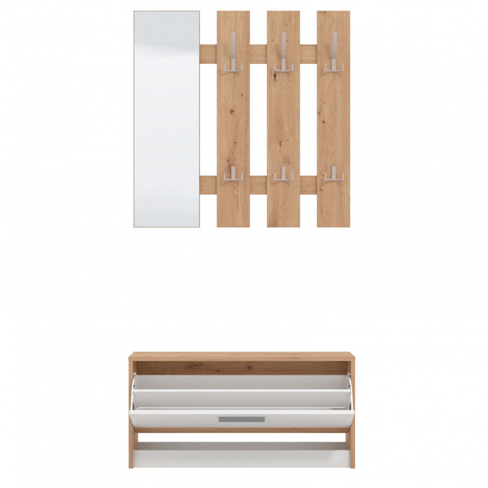 11011704 Rimini entrance white and concrete