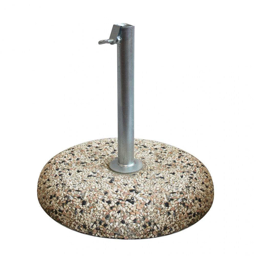 Base mini da kg 15 con tubo ø 38