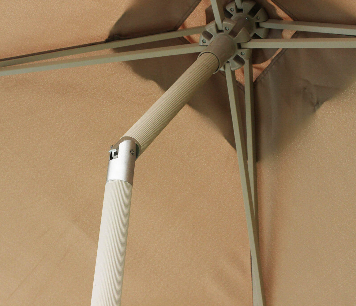 Ombrellone nice tortora p/c 2 x 2