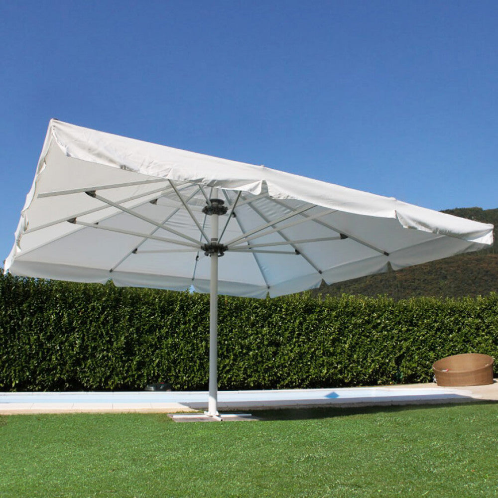 Ombrellone giove p/c bianco 5 x 5