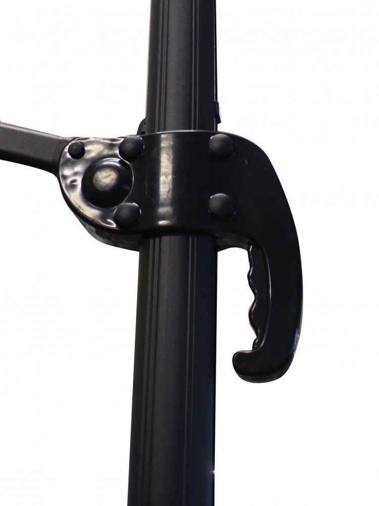 Ombrellone mercurio 3 x 4 p/l palo nero telo beige