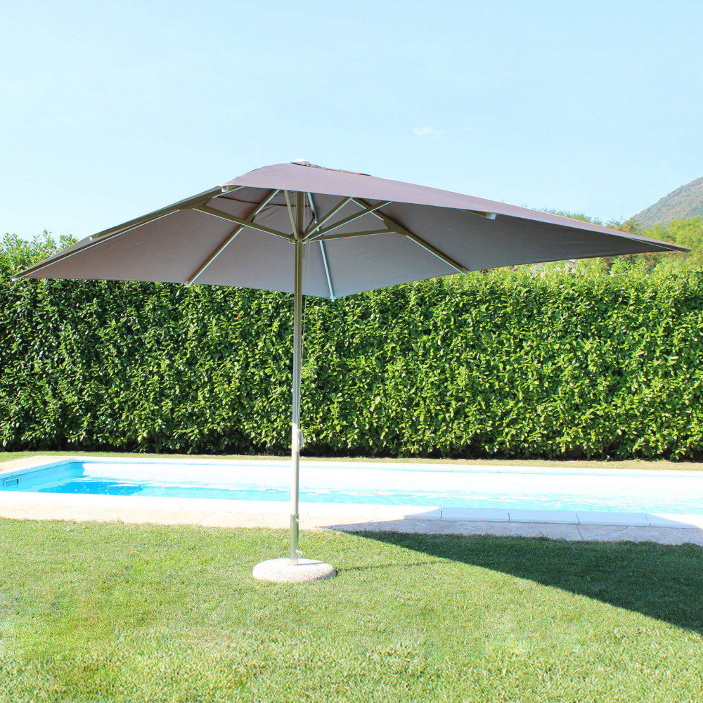 Ombrellone brian p/c tortora 3 x 3