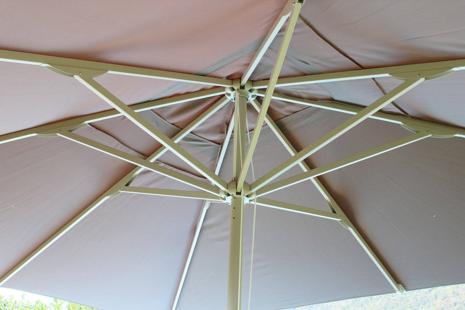 Ombrellone brian p/c tortora 3 x 3