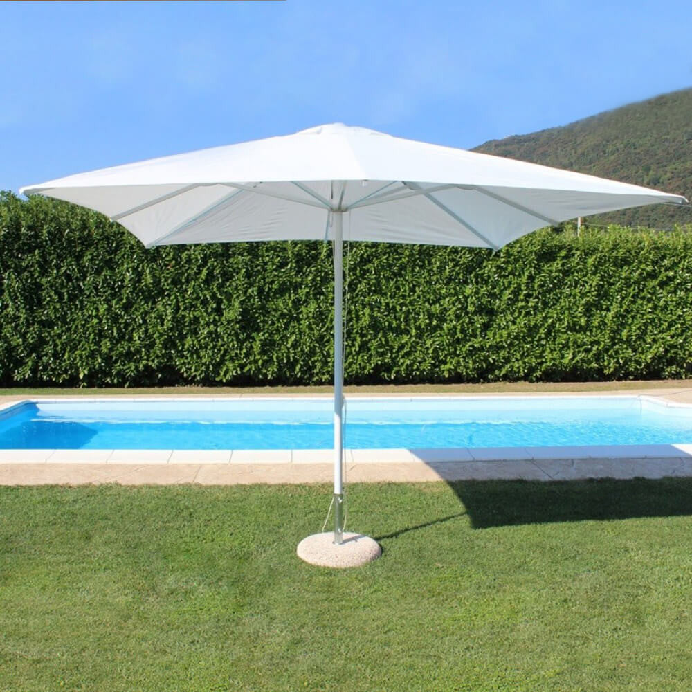 Ombrellone brian p/c bianco 3 x 4