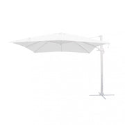 3 x 3 Pitagora white LED umbrella with white canopy