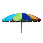 Rainbow beach umbrella with 240/32 aluminum pole