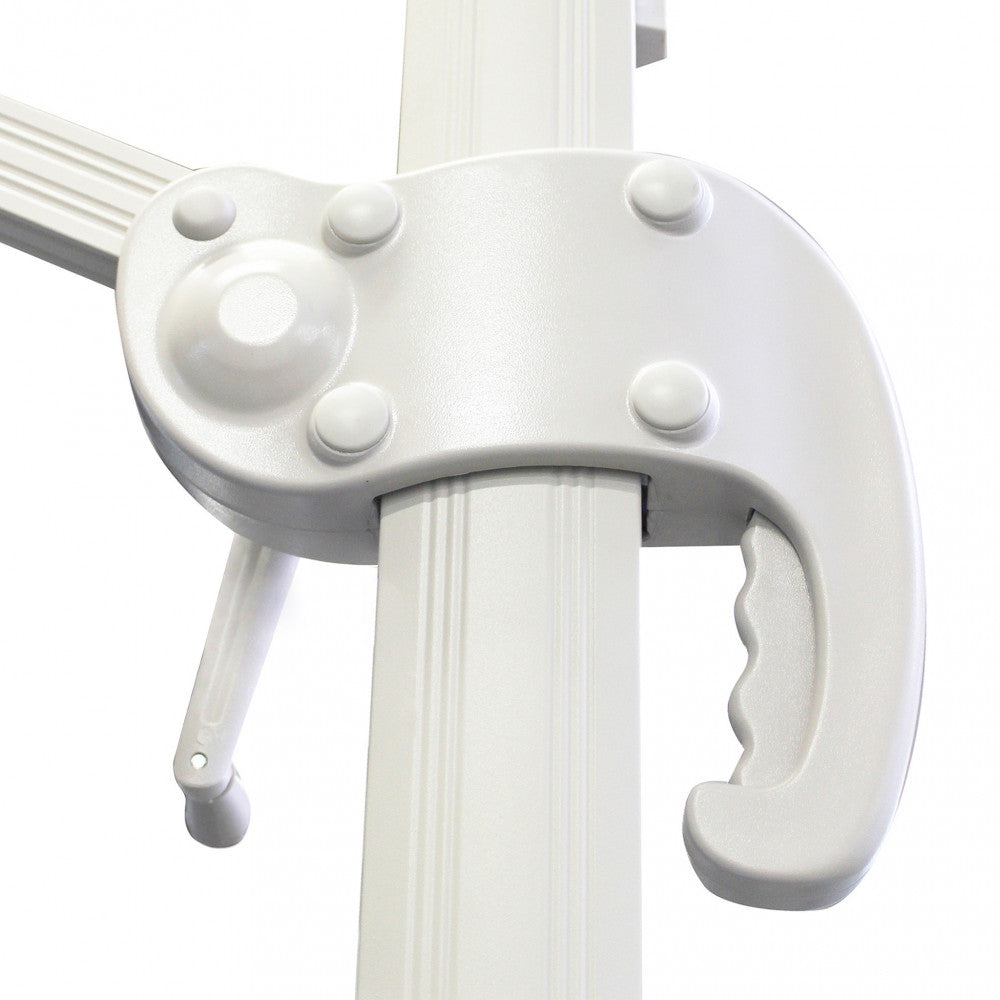 Maniglione ombrellone saturno/pitagora bianco 3 x 3