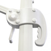 Maniglione ombrellone saturno/pitagora bianco 3 x 3