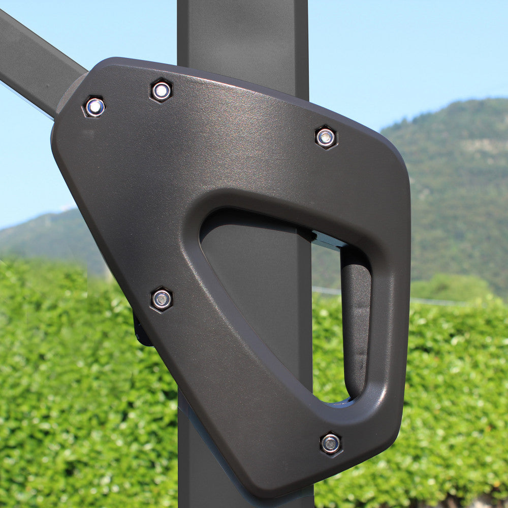 Maniglione ombrellone darwin antracite p/l 3 x 4