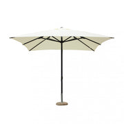 Ombrellone brian p/c nero 3 x 3 telo beige