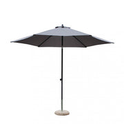 Ombrellone nice nero p/c ø 3 telo grigio