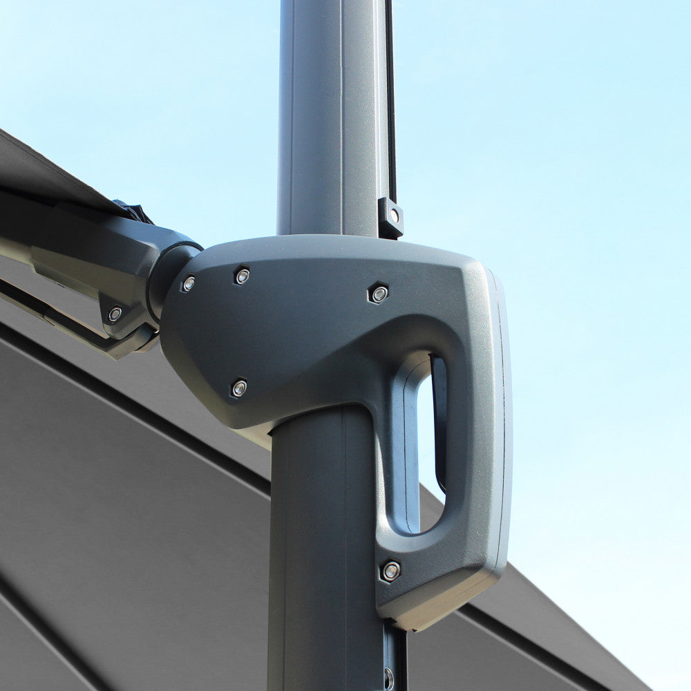 Ombrellone hamel 3 x 4 p/l grigio