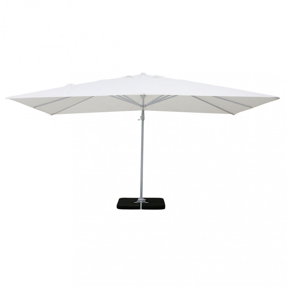 Ombrellone hamel 3 x 4 p/l bianco