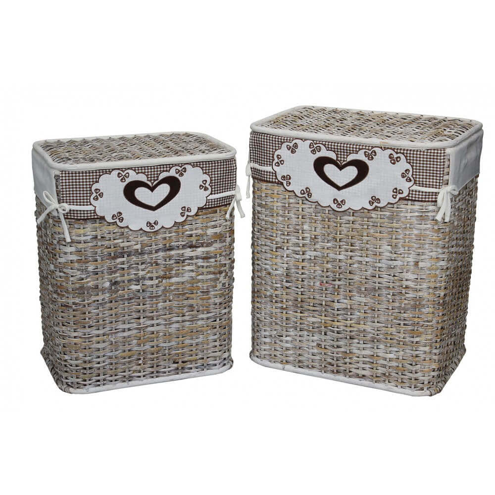 Set of 2 Mary laundry baskets