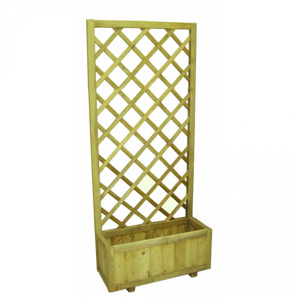 Fioriera 30 x 75 x 30 con griglia 180