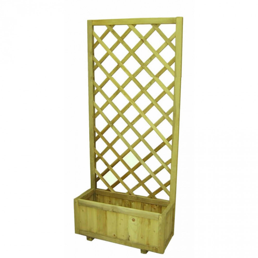 Fioriera 30 x 75 x 30 con griglia 180