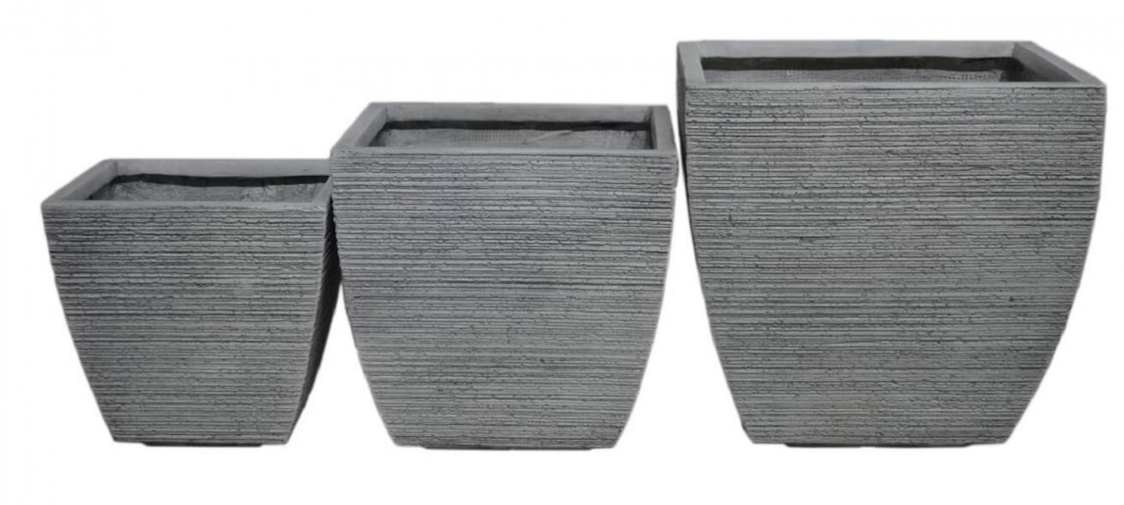 Set of 3 marigold vases