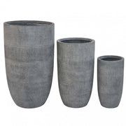 Set of 3 jasmine vases