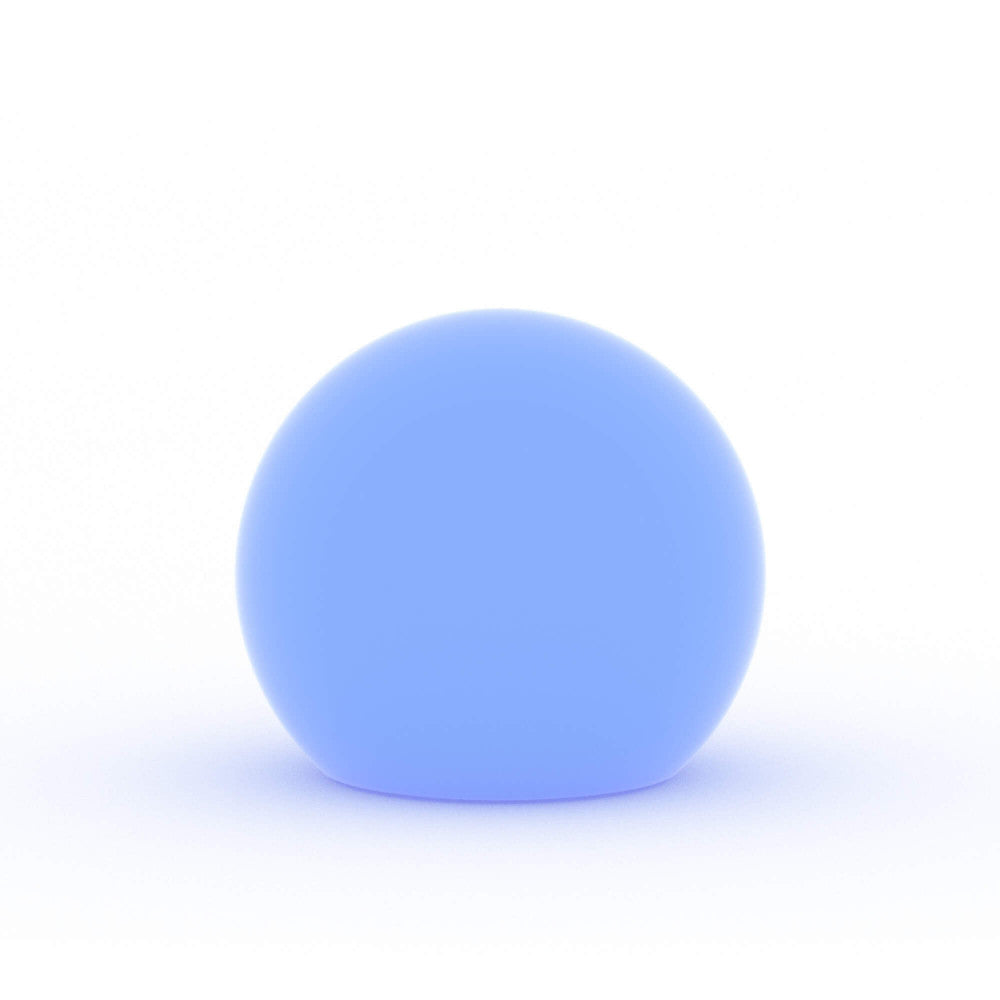 Sfera luminosa gemini ø 50 con led multicolor e batteria solare