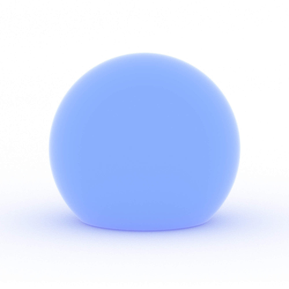 Sfera luminosa gemini ø 70 con led multicolor e batteria solare