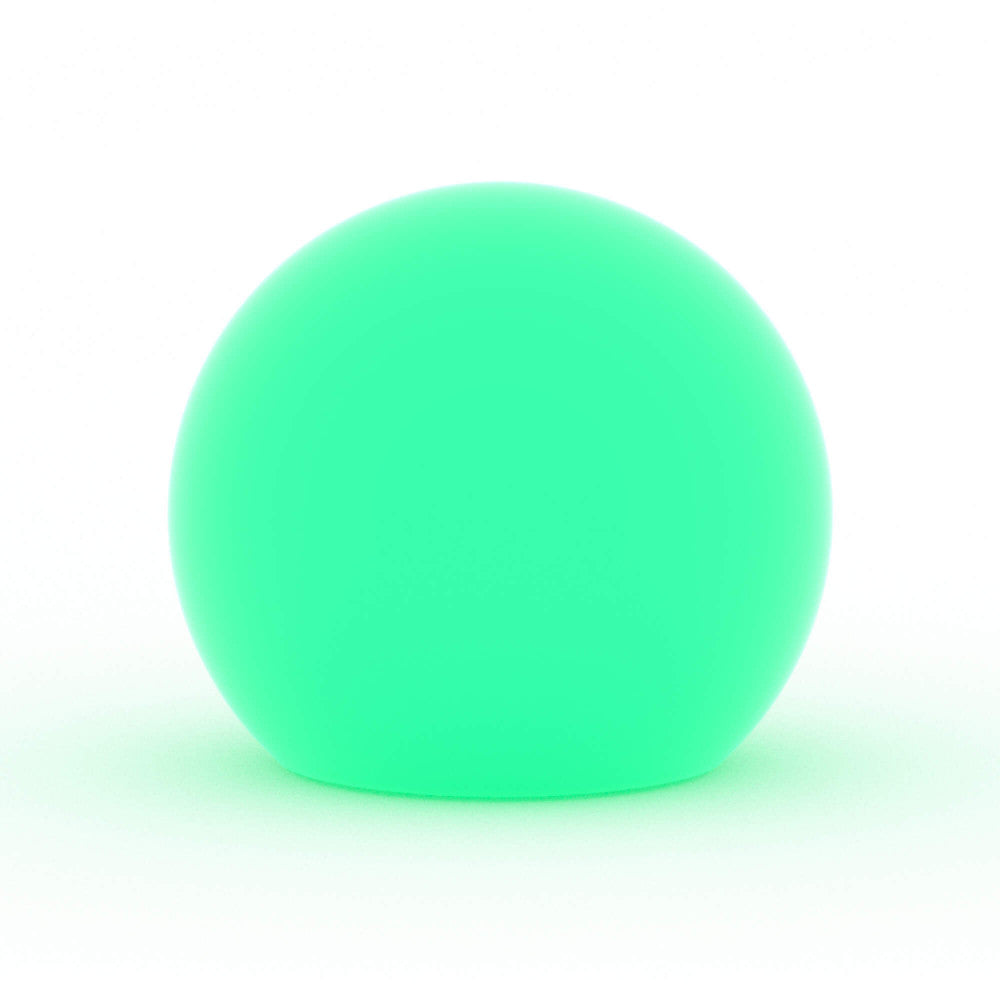 Sfera luminosa gemini ø 70 con led multicolor e batteria solare