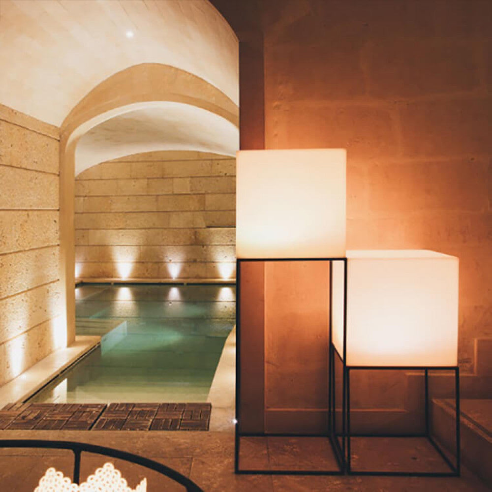 Cubo 40 x 40 x 40 luminoso indus