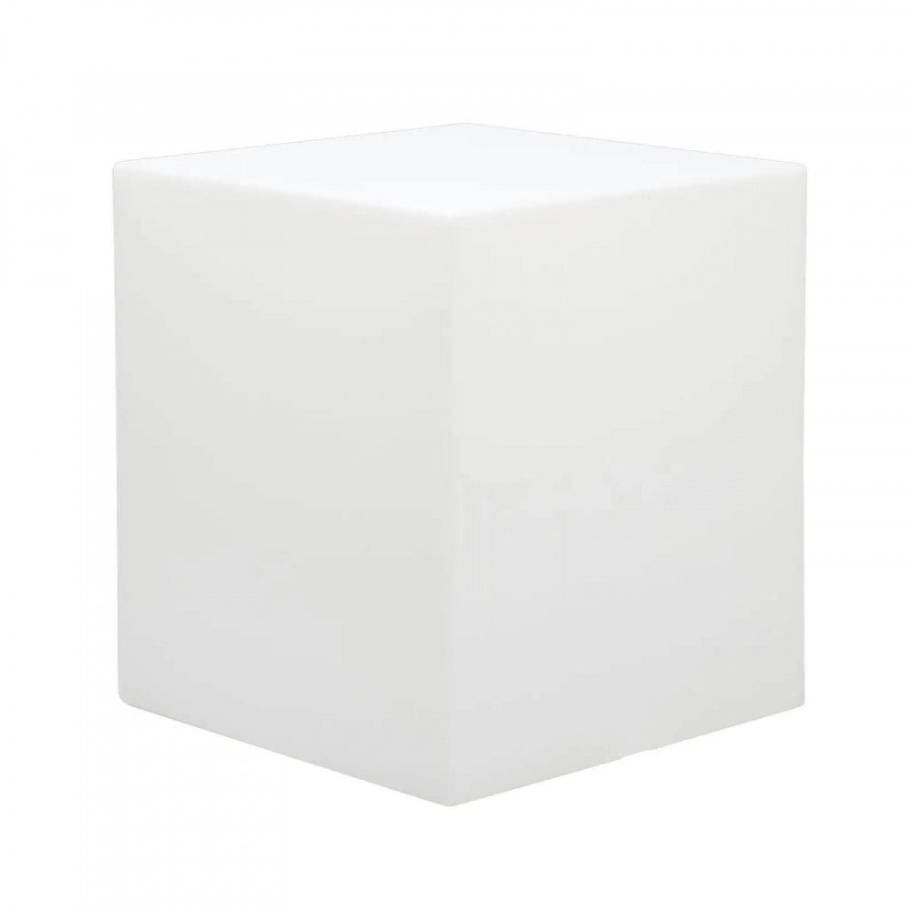 Cubo 40 x 40 x 40 luminoso indus con led multicolor e batteria solare