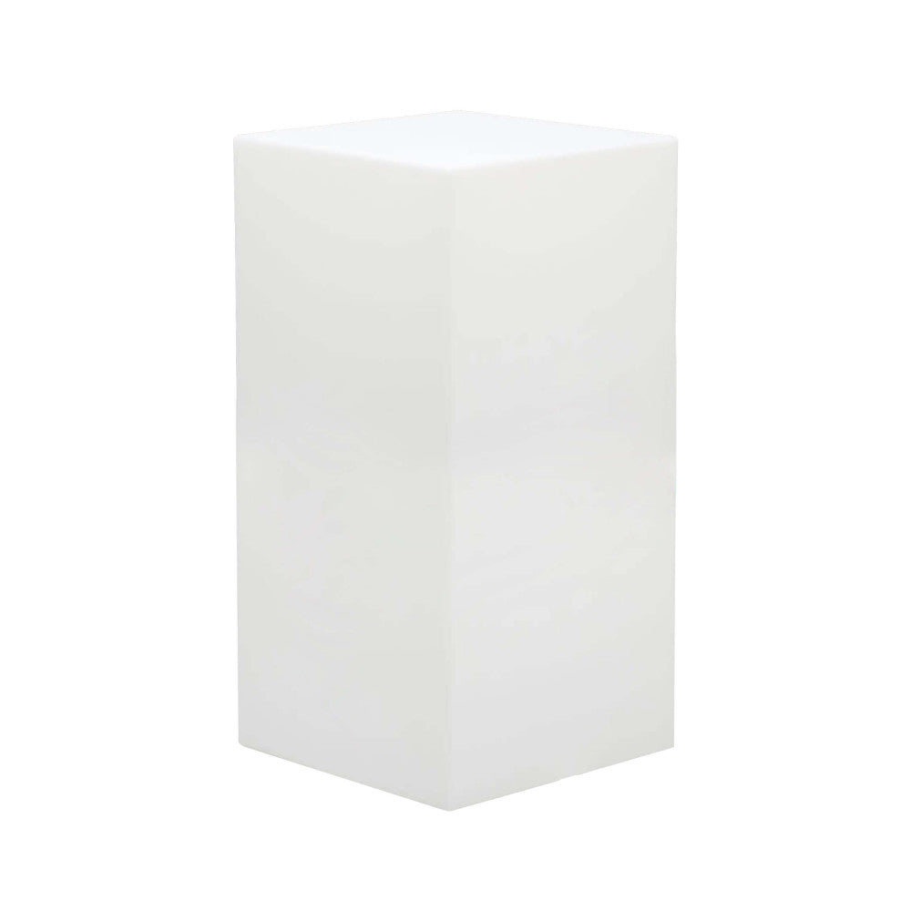 Cubo 40 x 40 x 80 luminoso indus con led multicolor e batteria solare