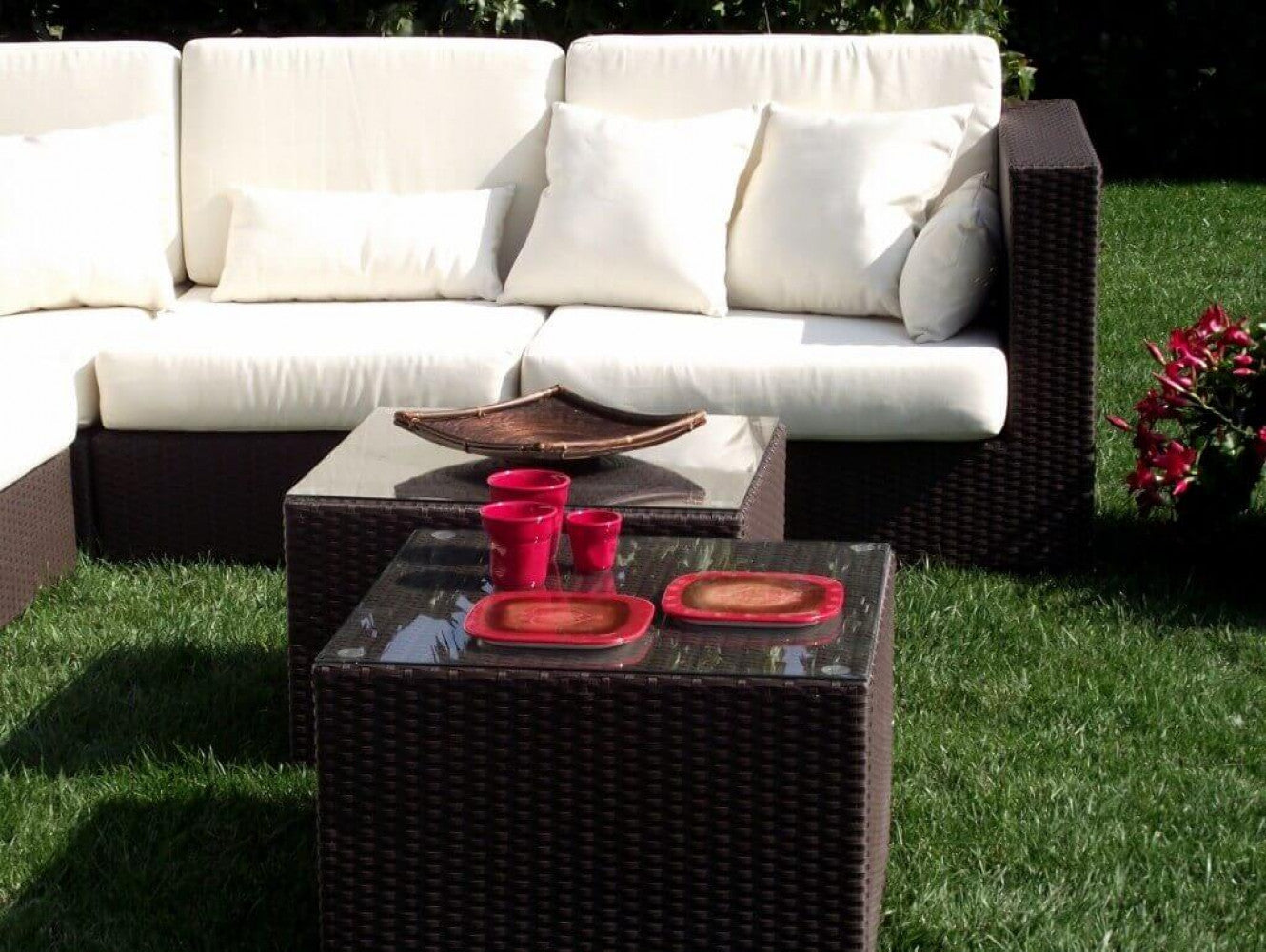 Poltrona dallas laterale c/cuscini