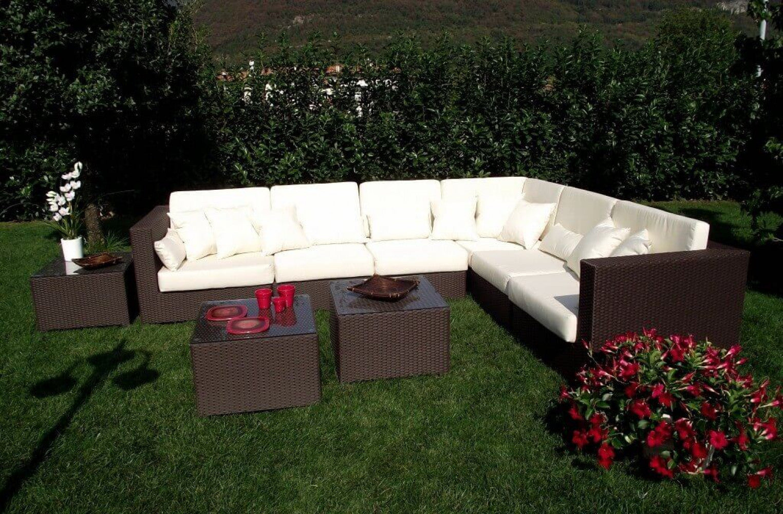 Poltrona dallas laterale c/cuscini