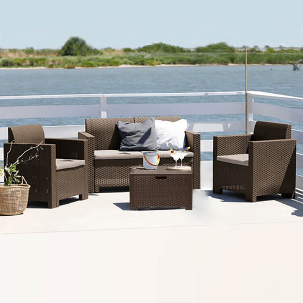 Salotto nebraska 2 p c/cuscini