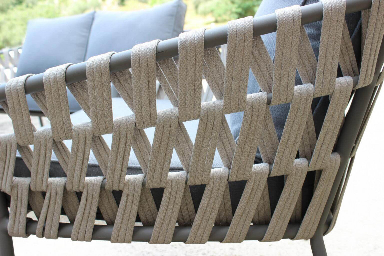 Salotto hampton 2 posti c/cuscini